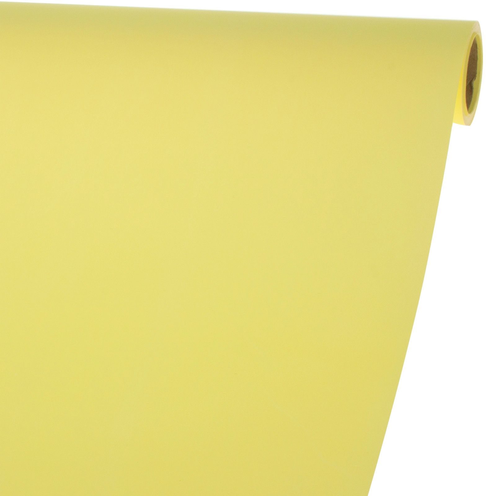 Пленка матовая "Шарм", 57 смx10 м, 63 mic Светло-желтый