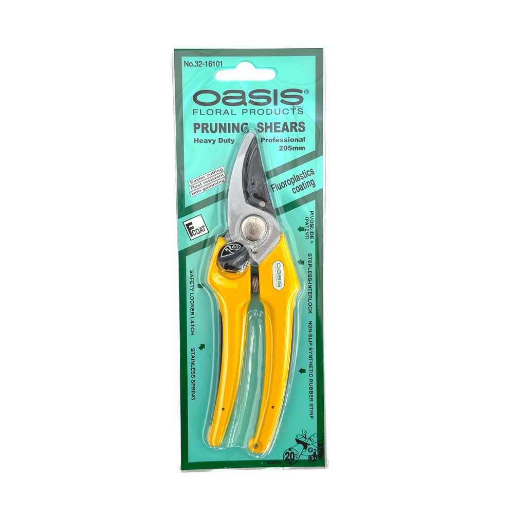Ножницы флористические профессиональные, японская углеродная сталь, 20,5 см, Oasis Professional Flor