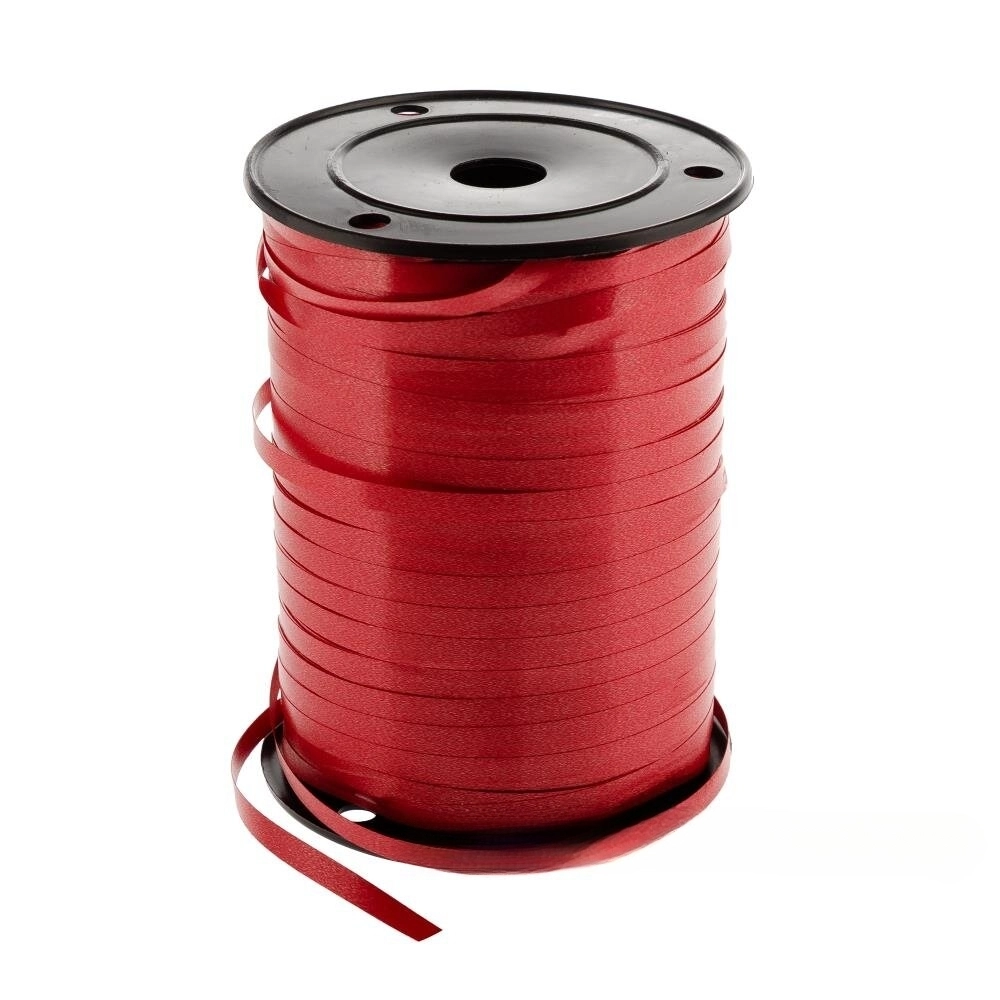 Лента полипропилен, 5 ммx250 ярд Красный