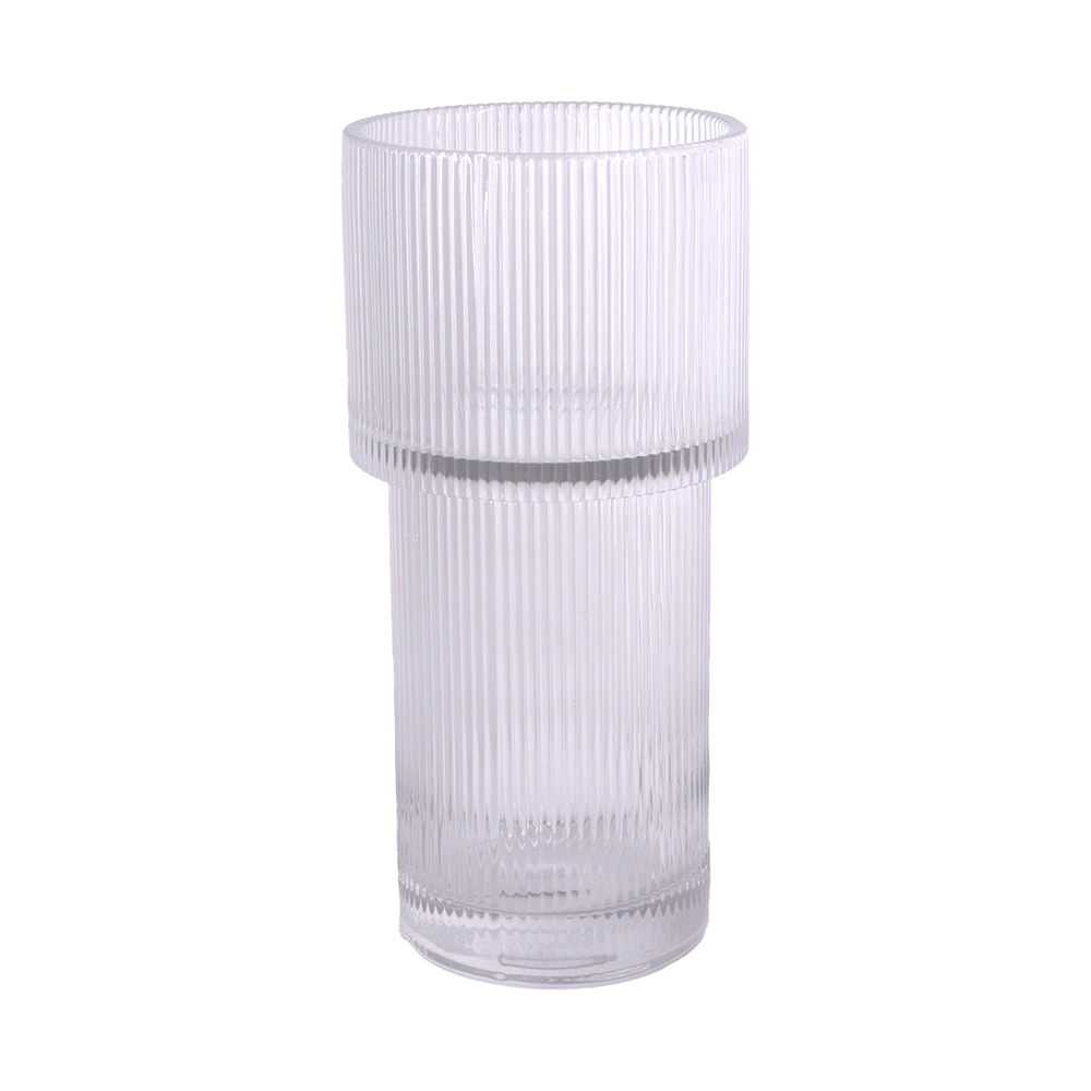 Ваза "Бокал" (стекло), D15xH30 см Прозрачный