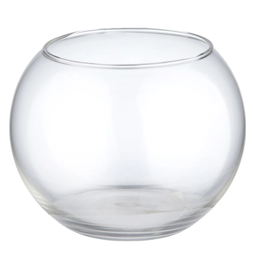 Ваза "Шаровая" (стекло), D9xH9,5 см, К Прозрачный