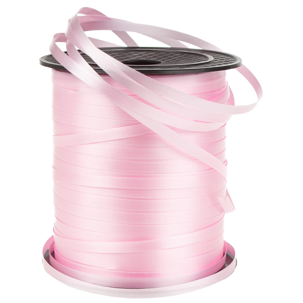 Лента полипропилен, 5 ммx250 ярд Светло-розовый