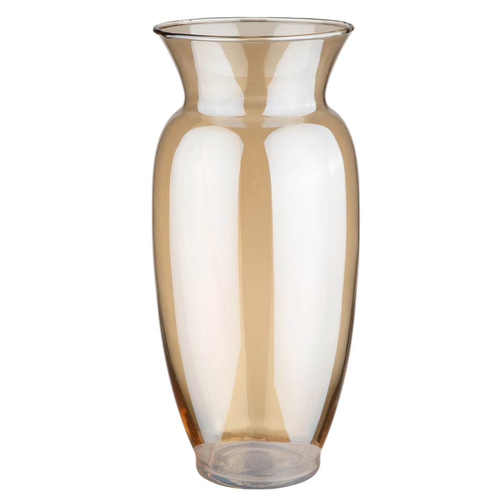 Ваза "Amphora" (стекло), D11,5xH25 см Светло-коричневый