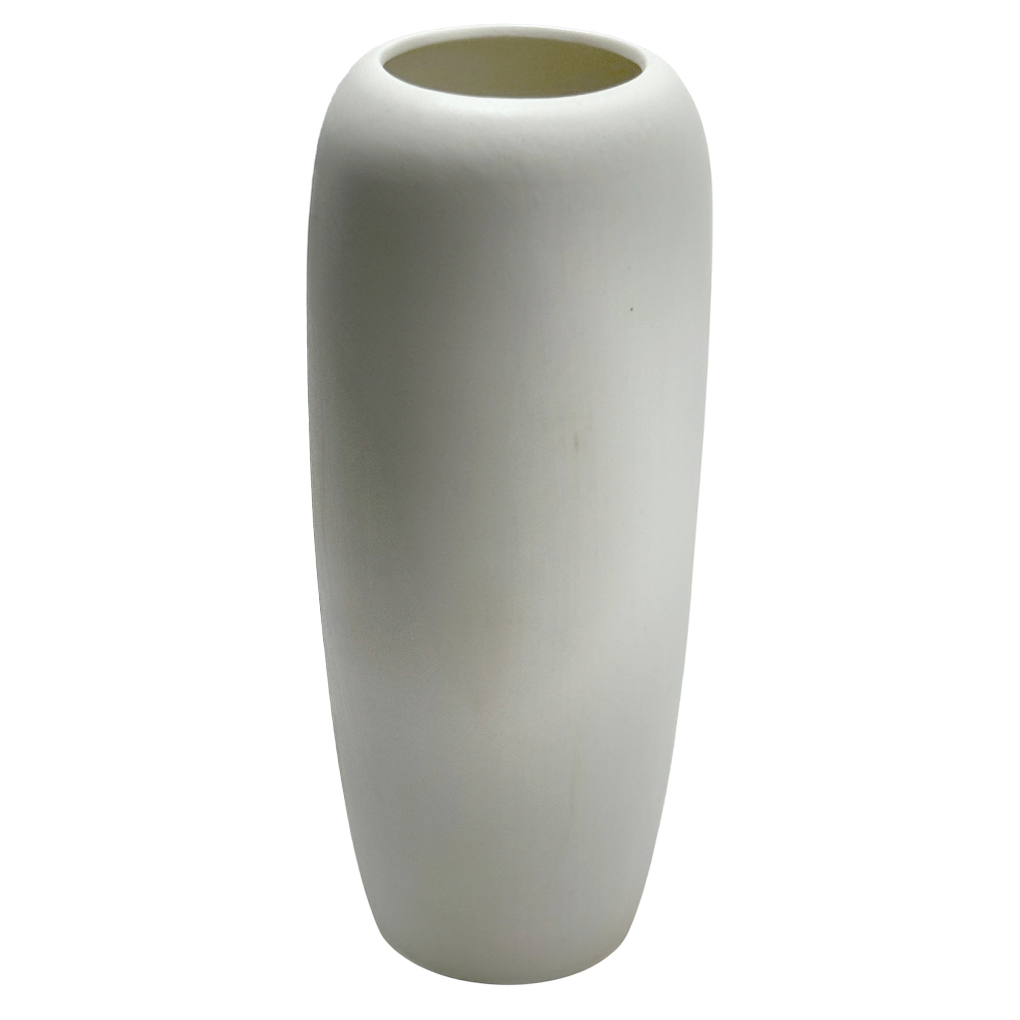 Ваза "White" (керамика), D5xH20,5 см Белый