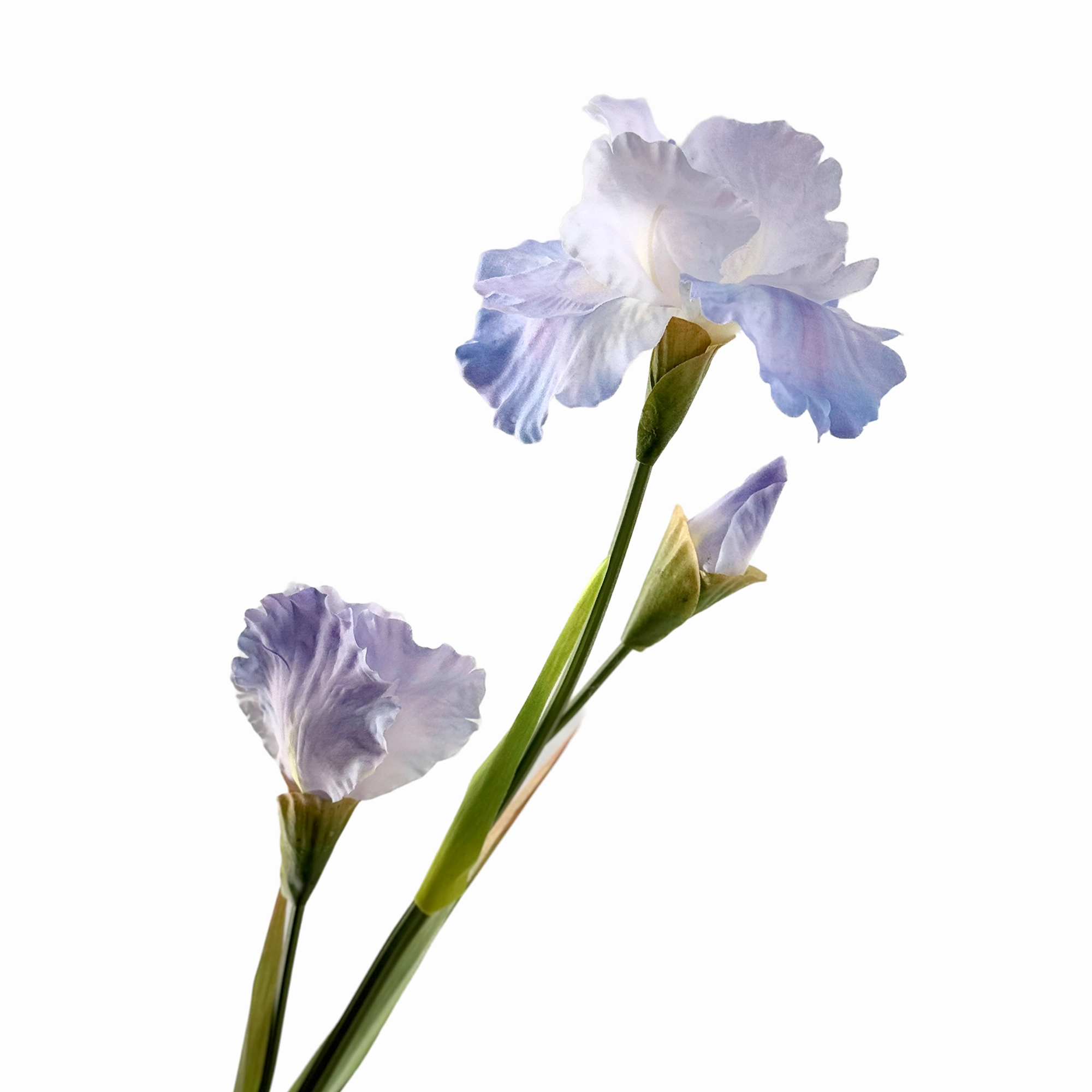 Цветок искусственный "Ирис", Н77 см Светло-фиолетовый