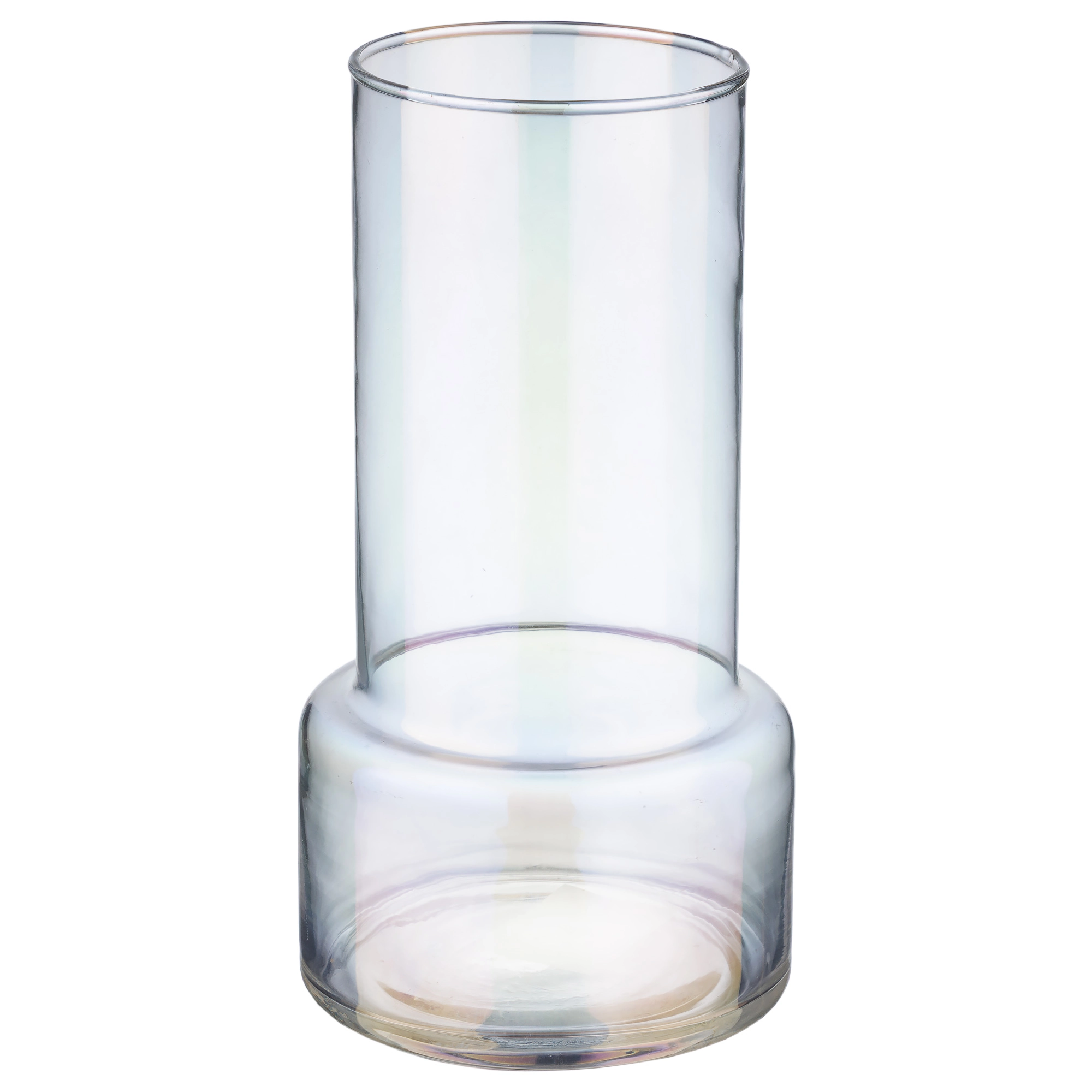 Ваза "Column" (стекло), D8xH20 см Бензиновый