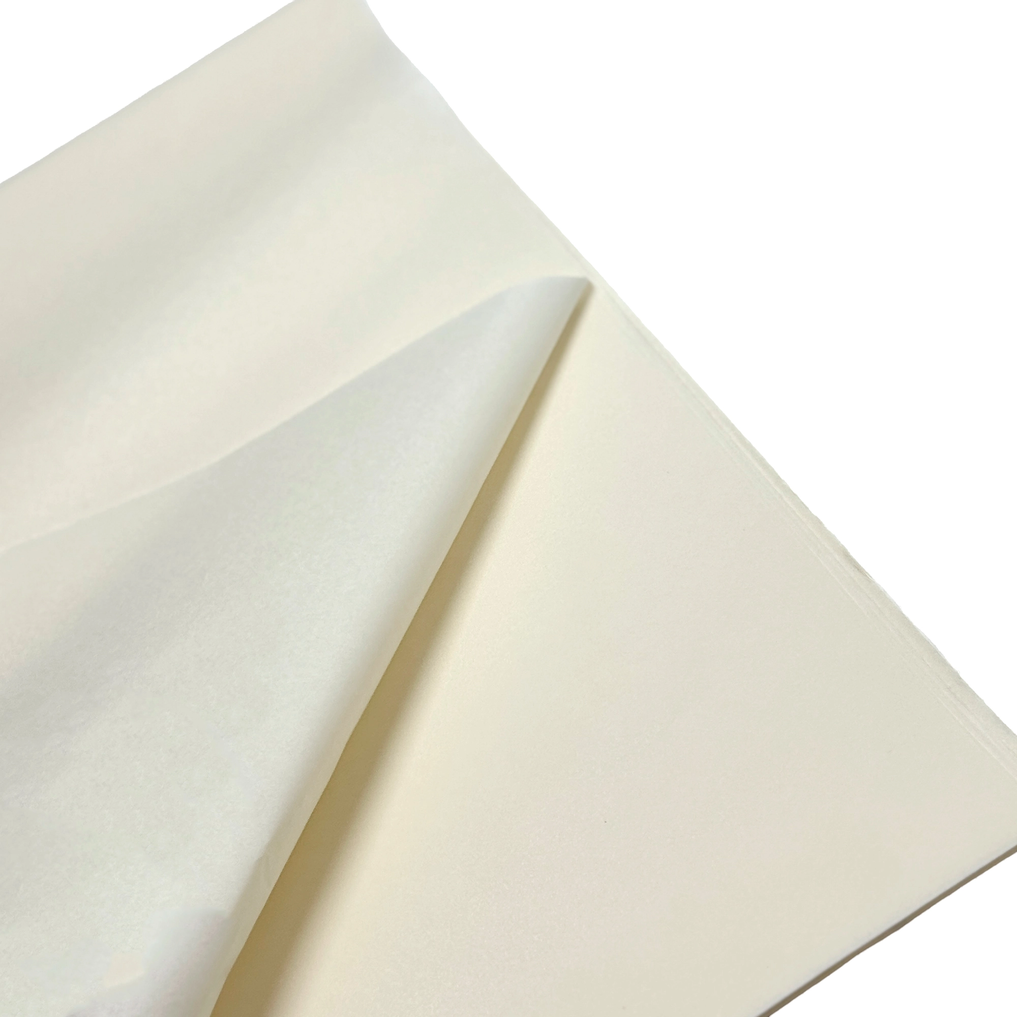 Бумага тишью, 50x70 см, 17 г/м2, набор (38 шт) Молочный