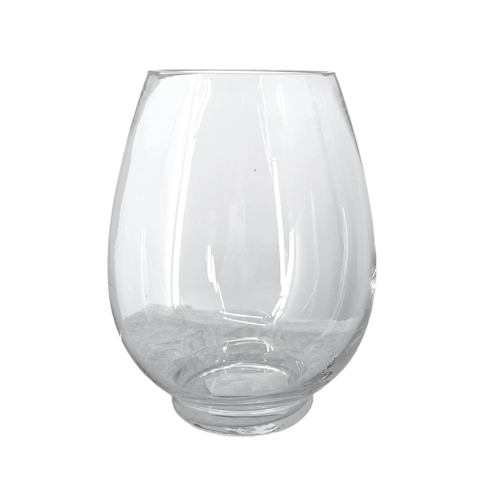 Ваза "Шивон" (стекло), D12xH25 см Прозрачный