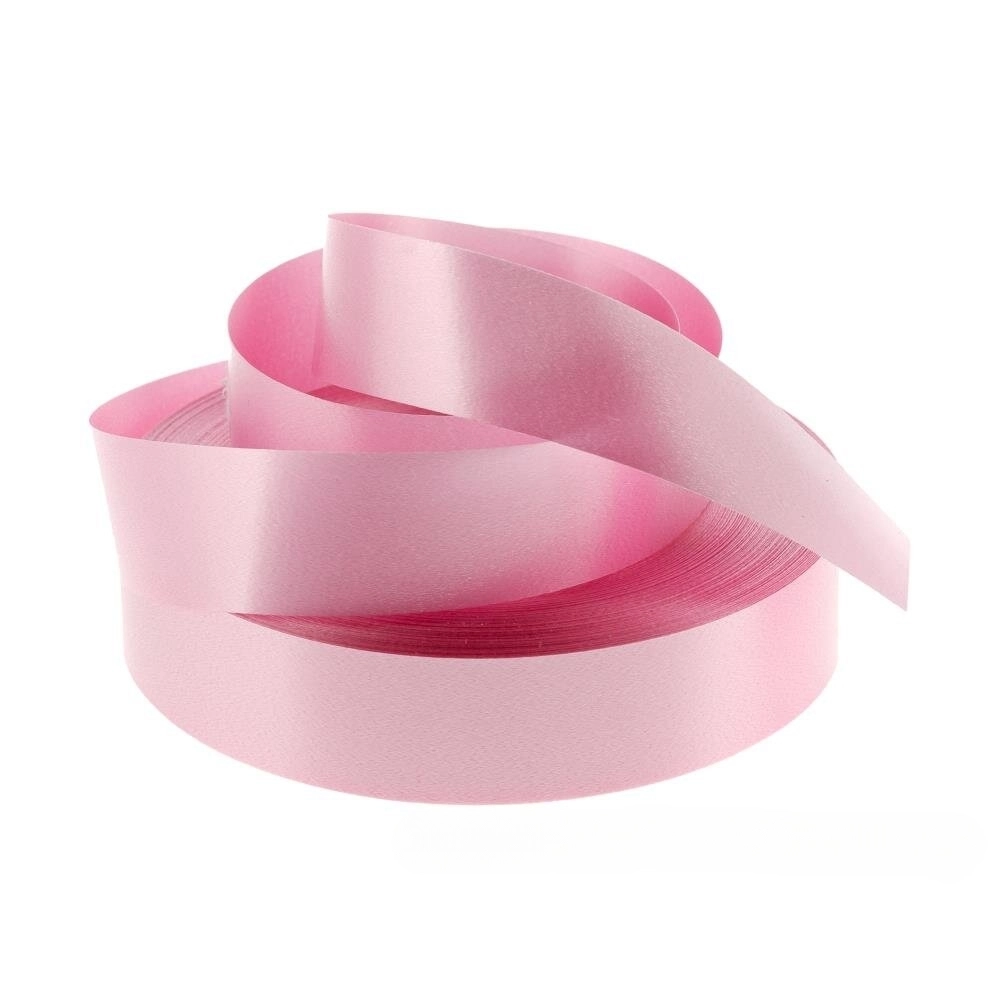 Лента полипропилен, 2 смх100 ярд Светло-розовый