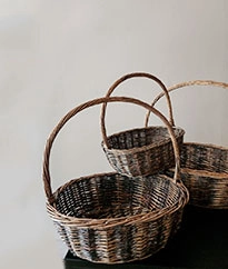 Плетеные корзины