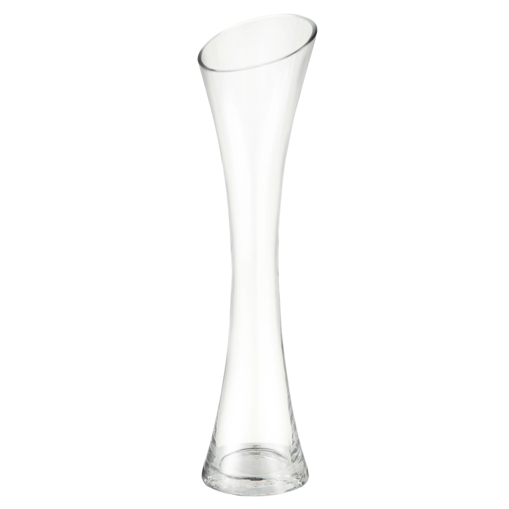 Ваза "Giemza" (стекло), H30 см Прозрачный