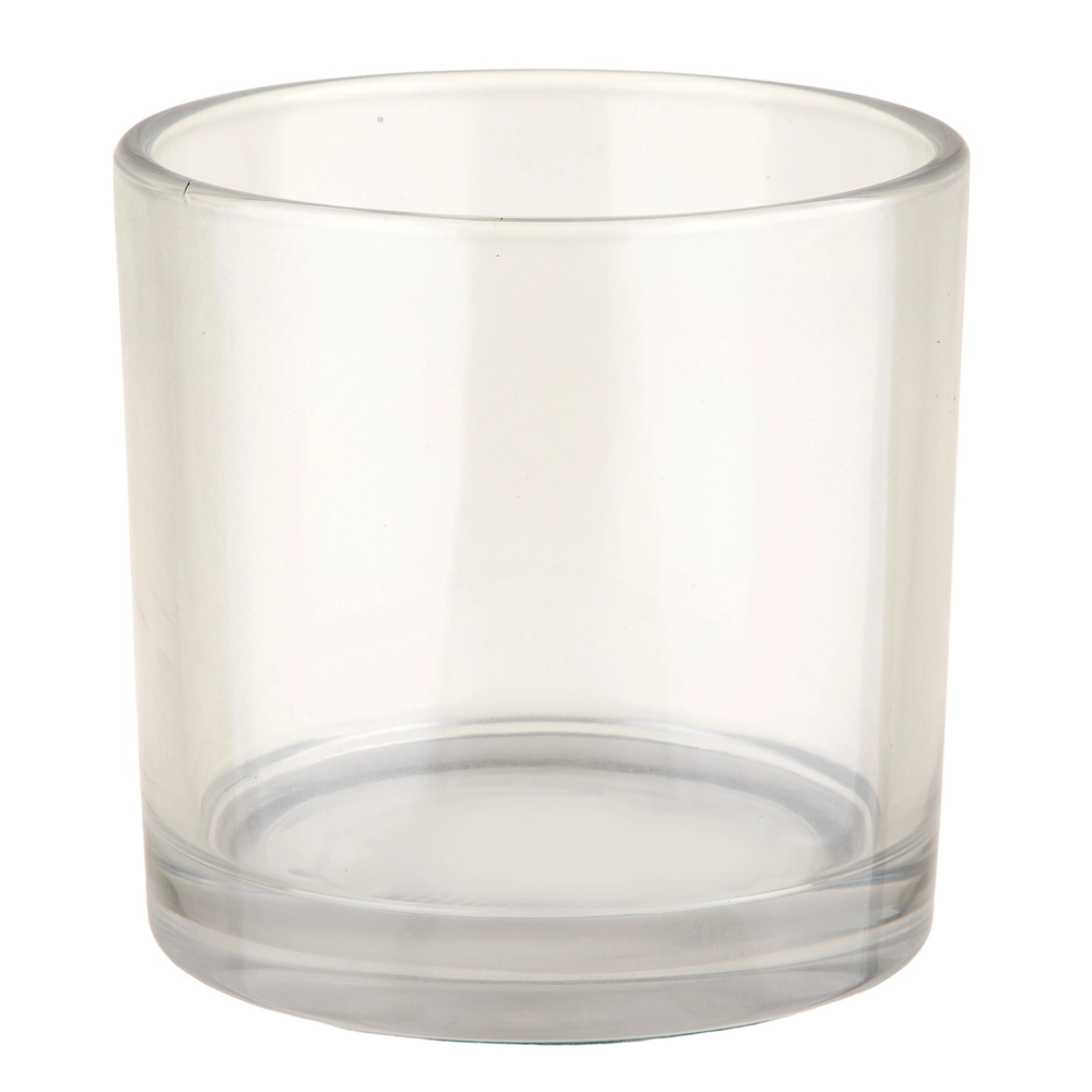 Ваза "Трубка 120" (стекло), D12xH12 см, К Прозрачный