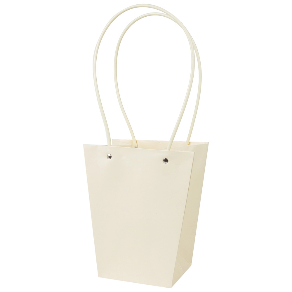 Сумка подарочная (картон), 17x11,5xH20 см, набор (10 шт), с ламинацией Желтый