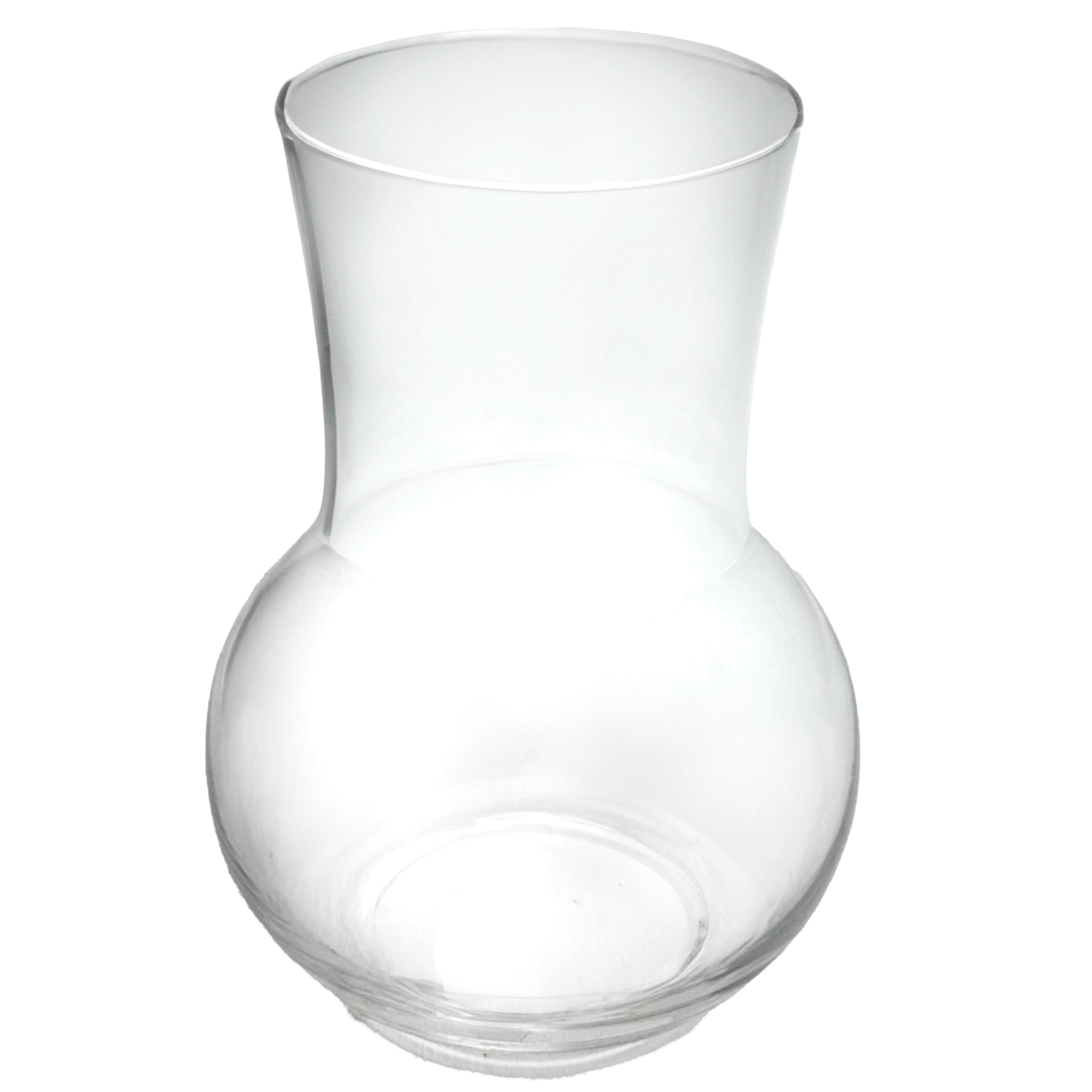 Ваза "Mist" (стекло), D8xH17 см Прозрачный
