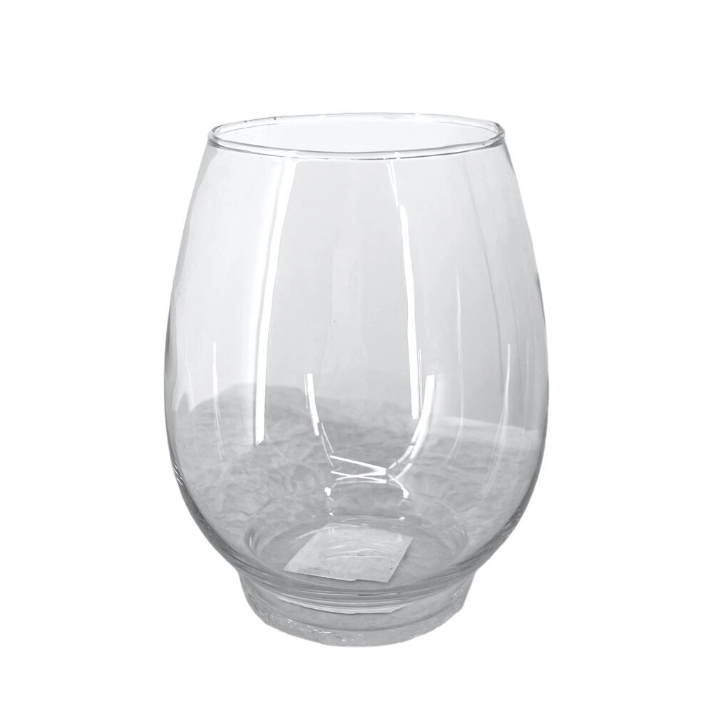 Ваза "Шивон" (стекло), D17xH35 см Прозрачный