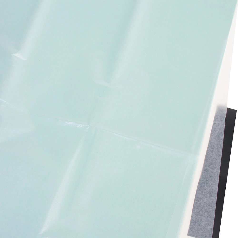 Бумага тишью "Перламутр", 51x66 см, 17 г/м2, набор (10 шт) Голубой