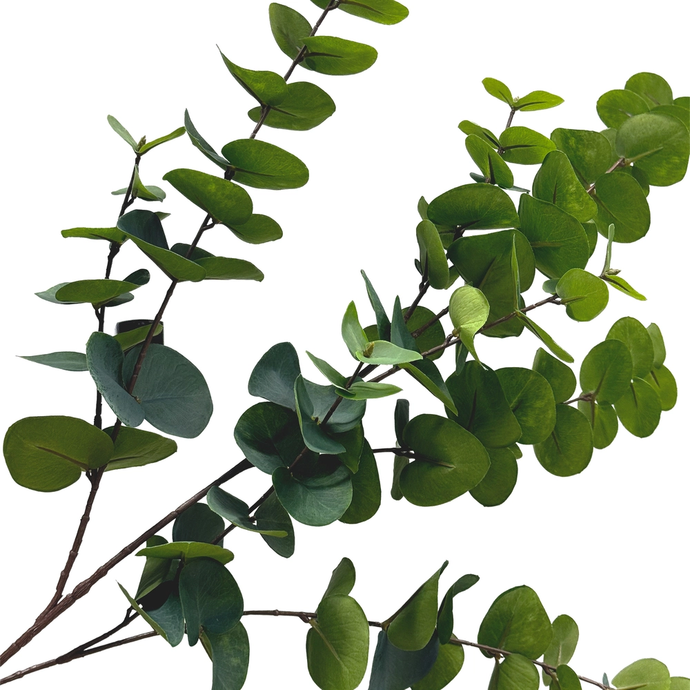 Ветка искусственная "Эвкалипт", Н117 см Зеленый