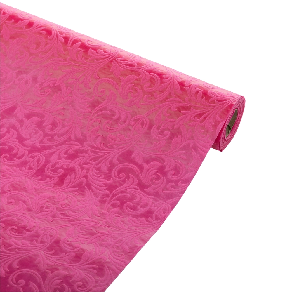 Фетр ламинированный "Swirl 3D", 50 смx10 м Розовый