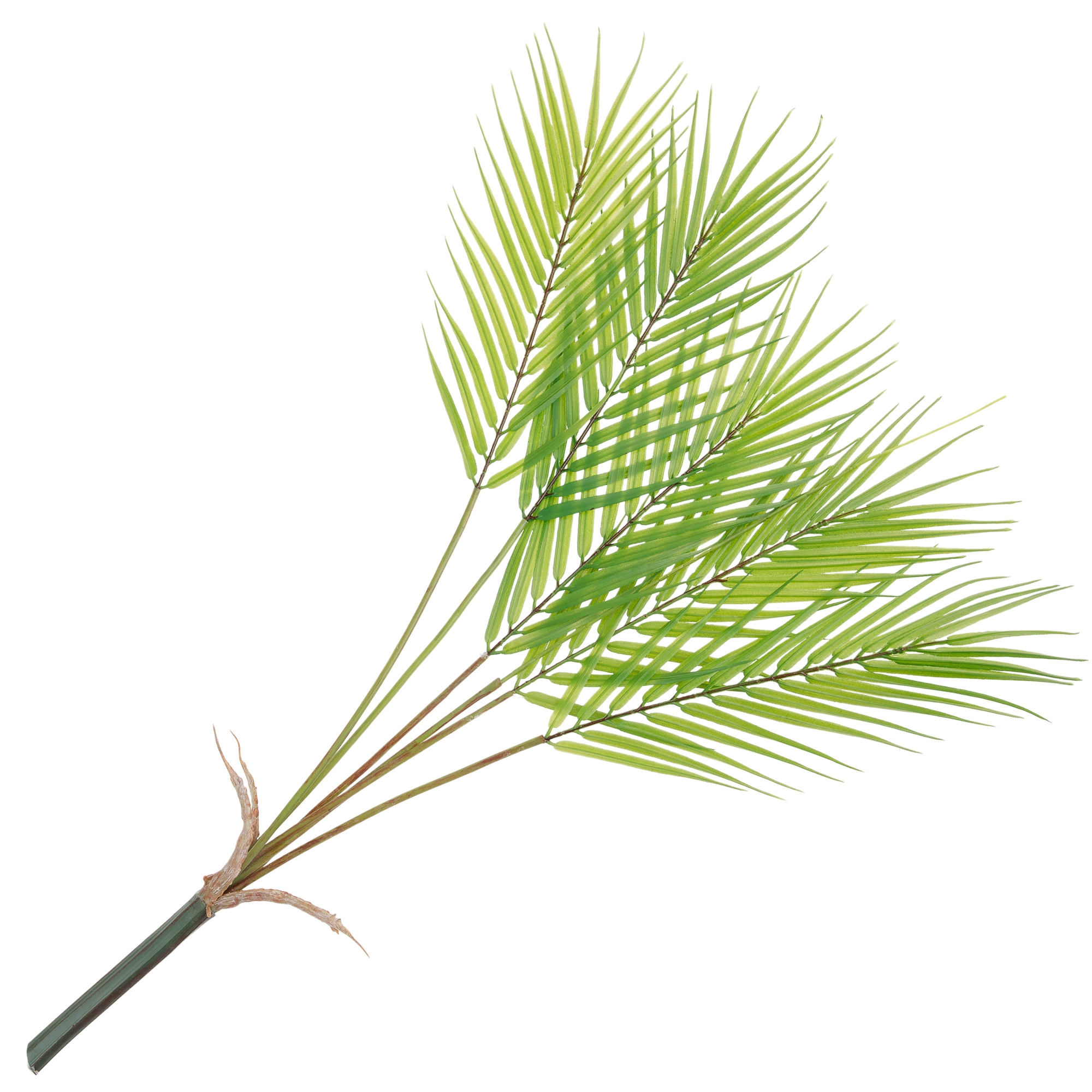 Растение искусственное "Лист пальмы Арека", H73 см Зеленый