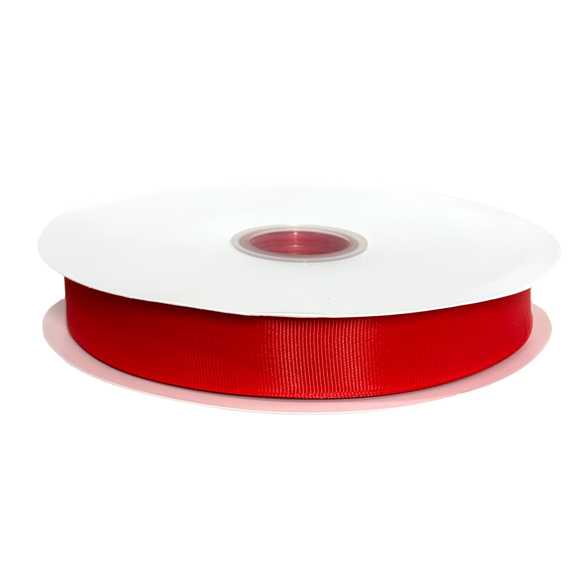 Лента декоративная "Репсовая", 25 ммx100 ярд Красный