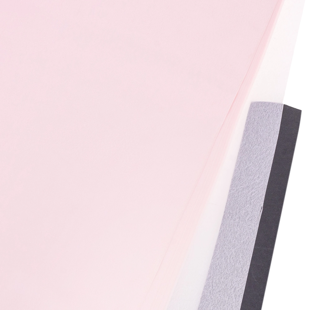 Бумага тишью, 50x70 см, 17 г/м2, набор (50 шт), влагостойкая Светло-розовый