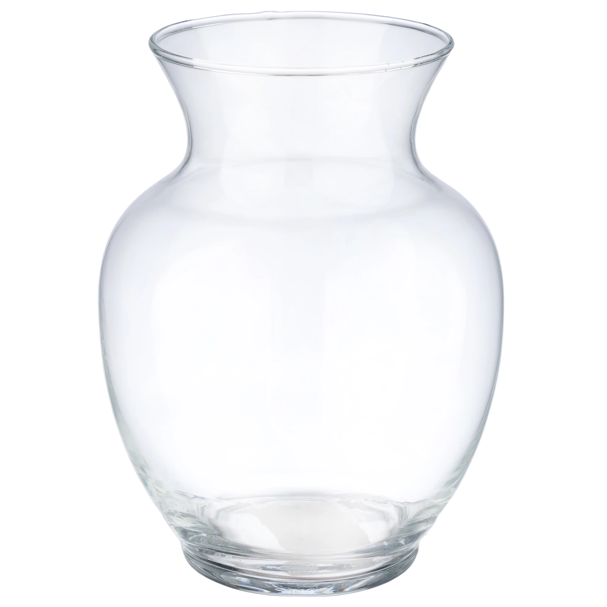 Ваза "Classic glass" (стекло), D10xH20 см Прозрачный