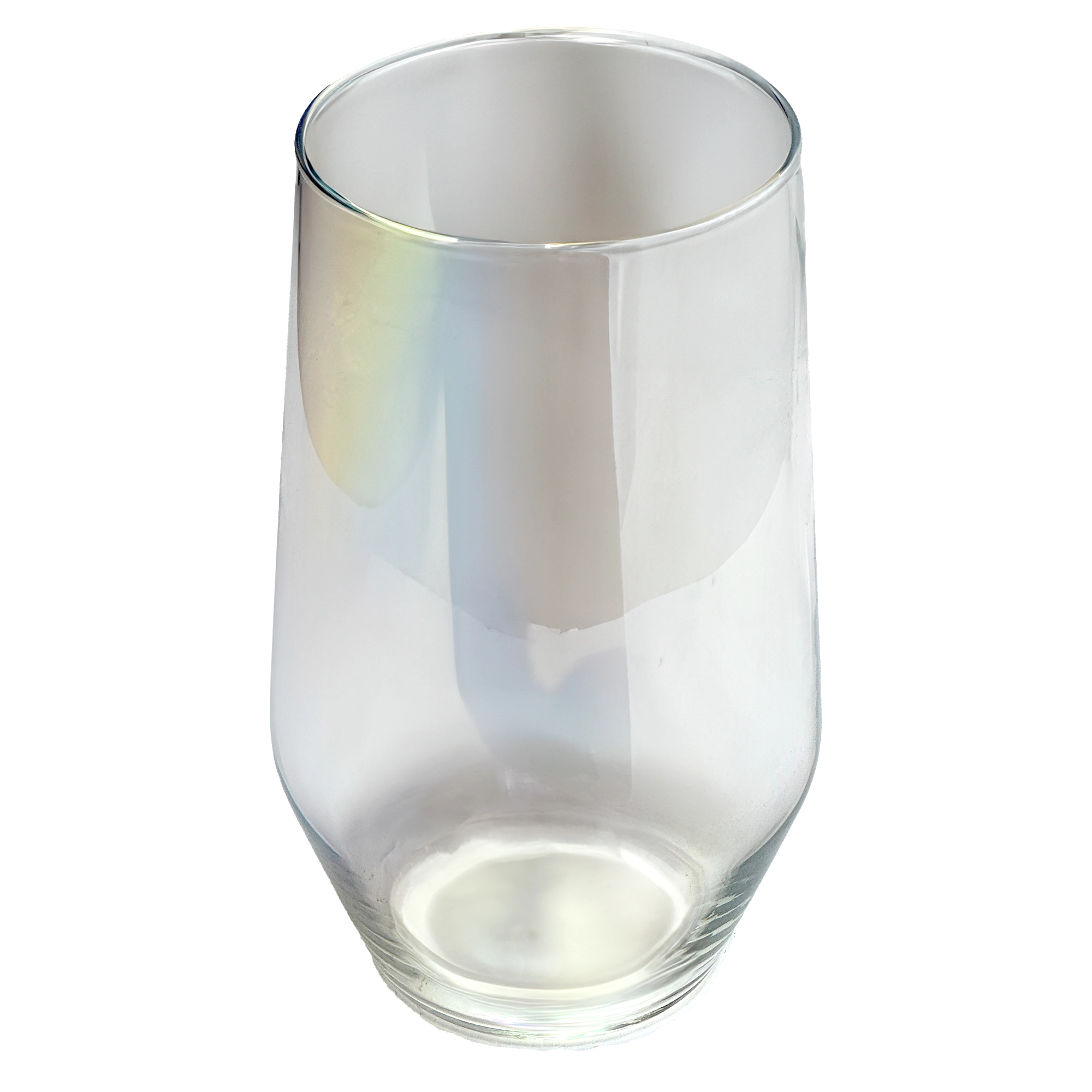 Ваза "Vaso" (стекло), D10xH21,5 см Бензиновый