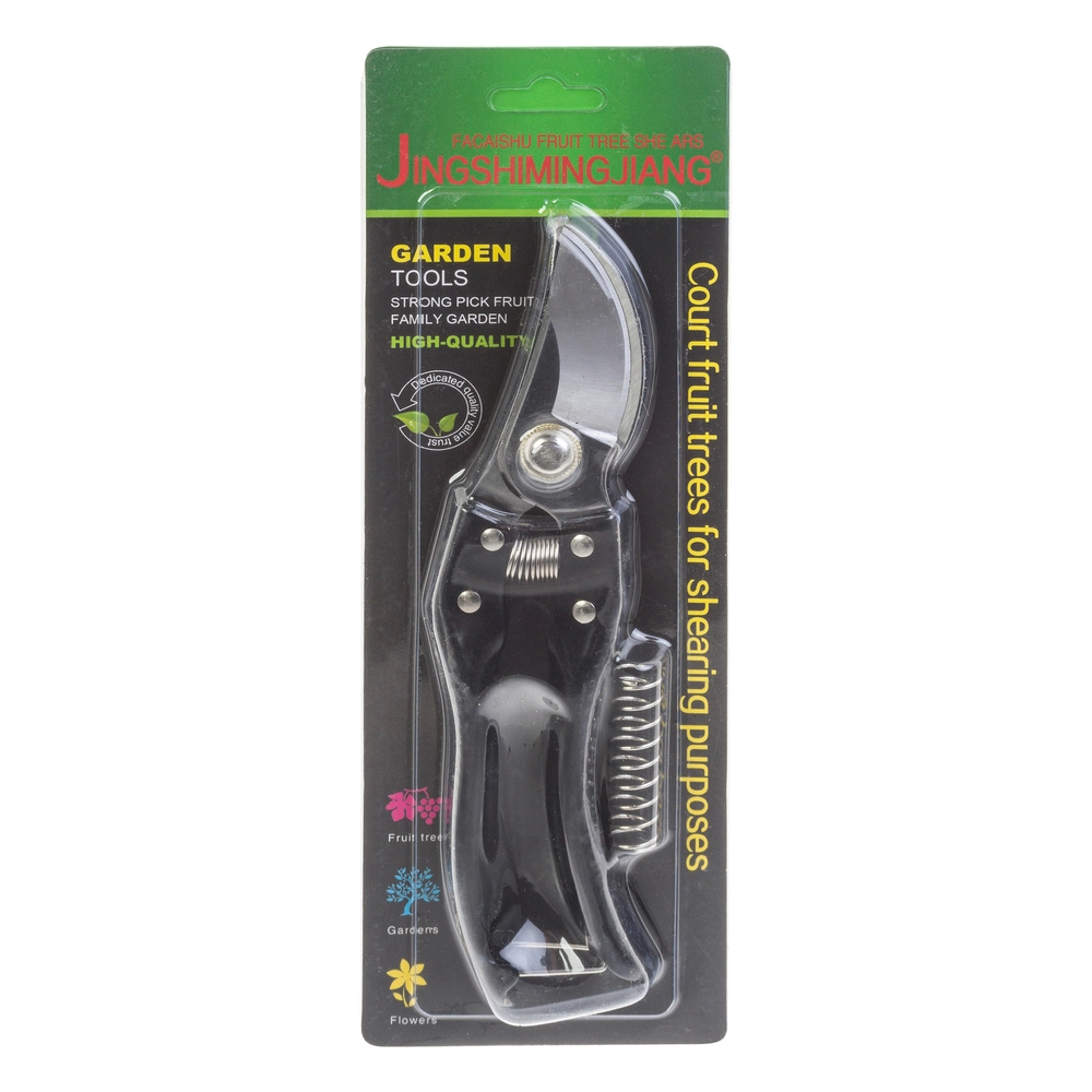 Секатор (металл), 20 см Черный