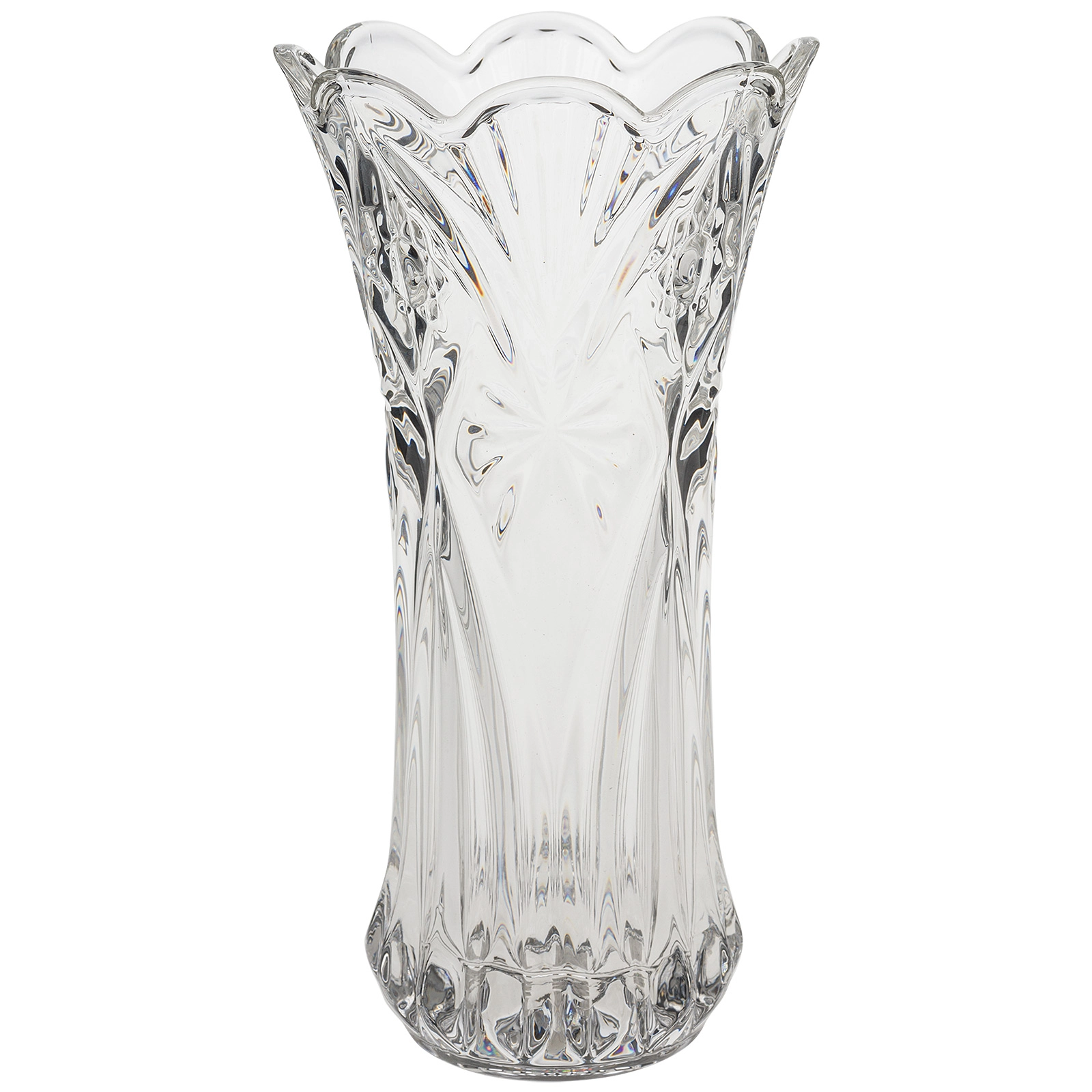 Ваза "Crystal" (стекло), D13xH24 см Прозрачный