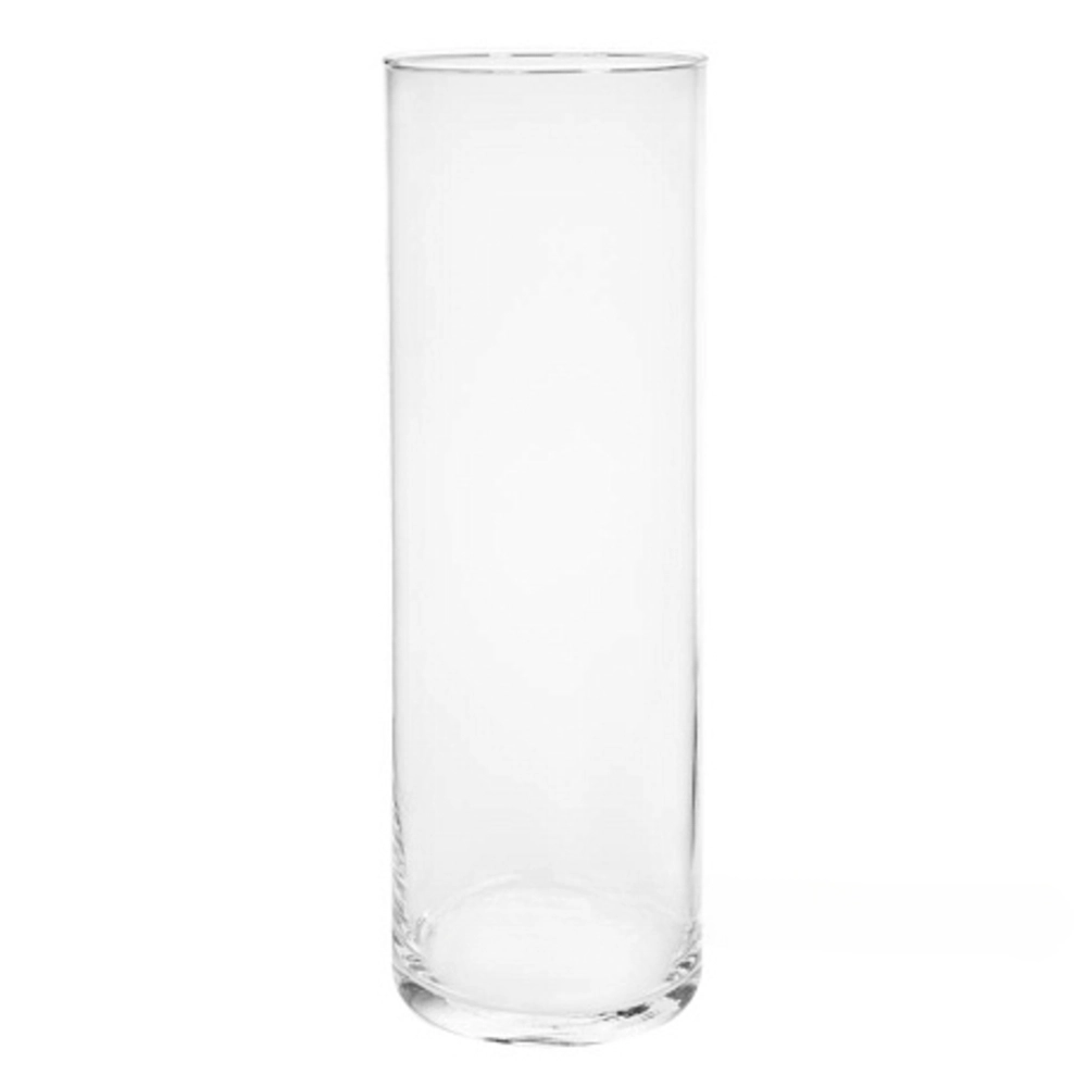 Ваза "Трубка 120" (стекло), D12xH60 см, К Прозрачный