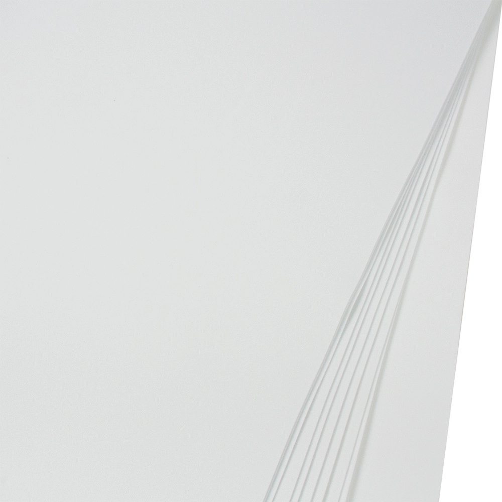 Фоамиран, 60x70 см, 1 мм, набор (10 шт) Белый