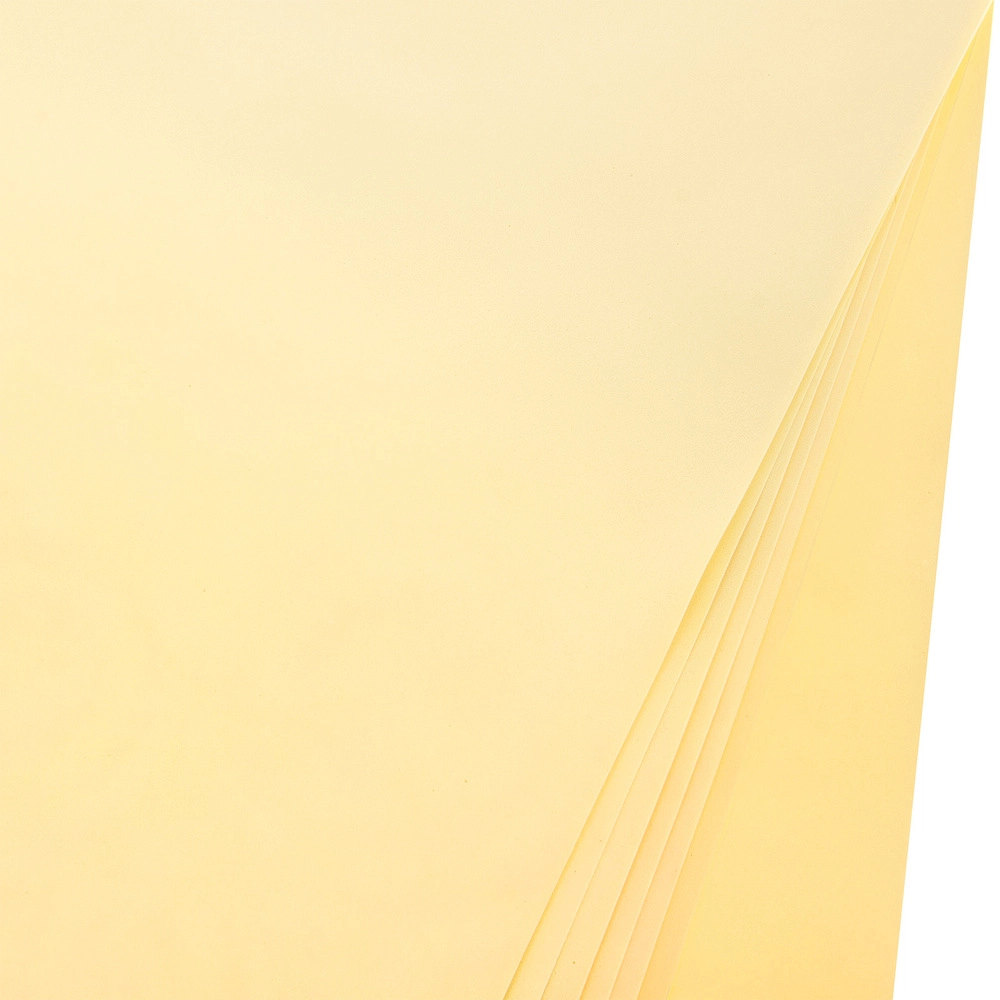 Фоамиран, 60x70 см, 1 мм, набор (10 шт) Кремовый