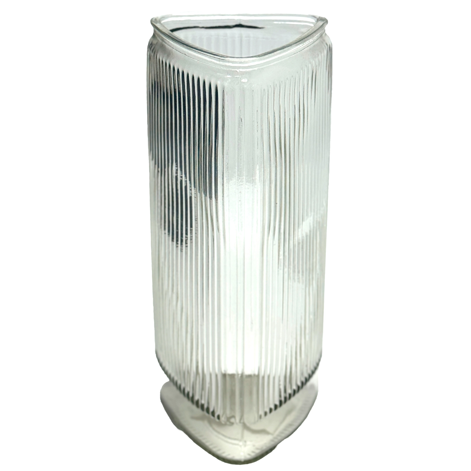 Ваза "Грани" (стекло), 9xH24,5 см Прозрачный