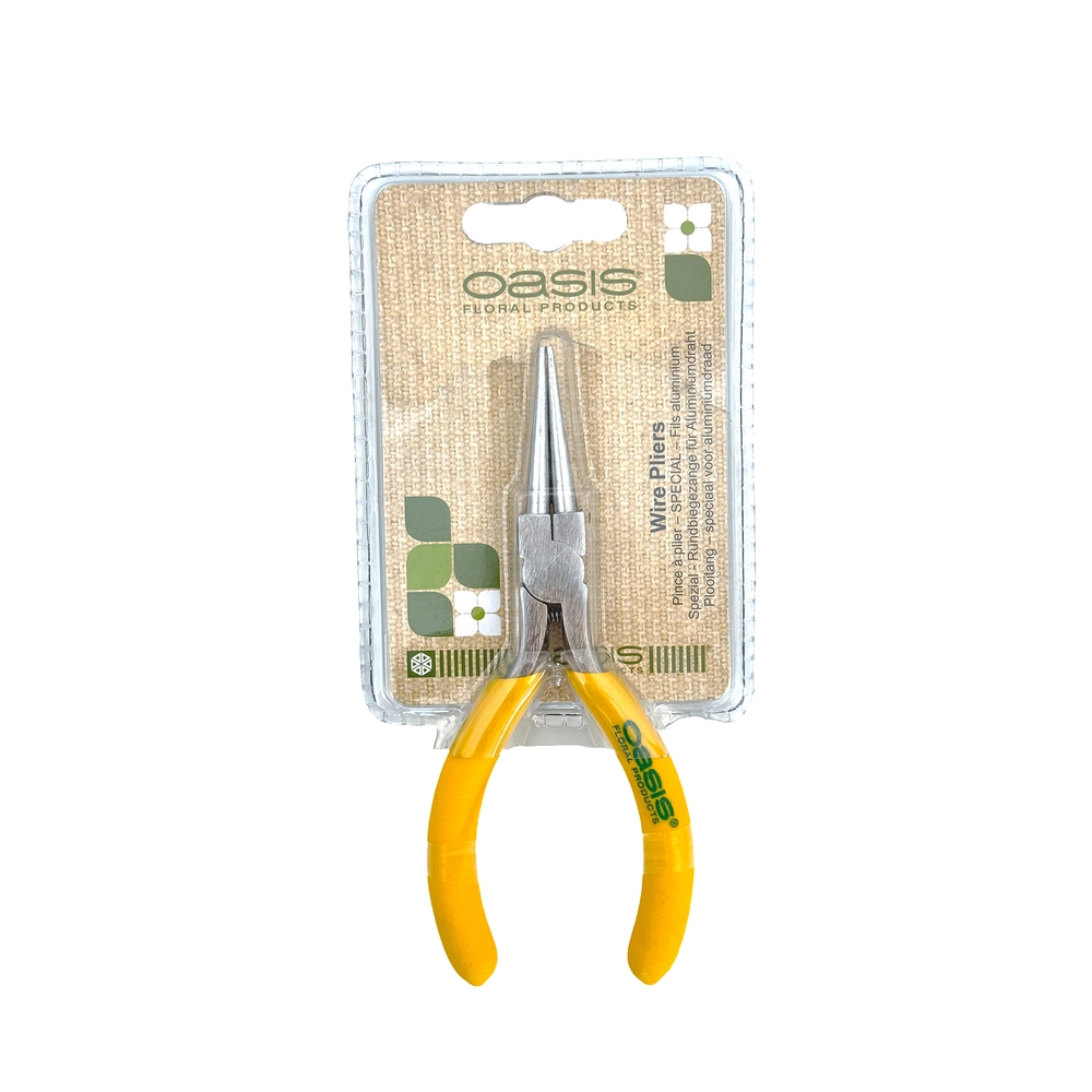Круглогубцы для работы с проволокой " Special Wire Pliers", 12 см, Oasis Желтый
