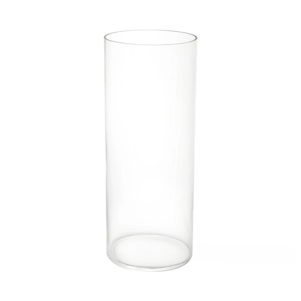 Ваза "Трубка 200" (стекло), D20xH50 см, К Прозрачный