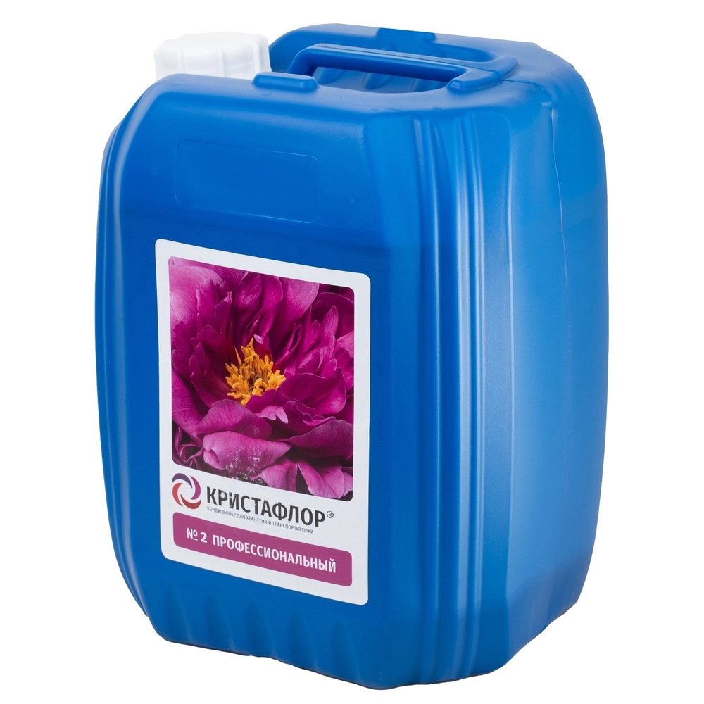 Кондиционер для транспортировки и хранения цветов "Профи №2", 5 мл/1 л, 20 л, Кристафлор