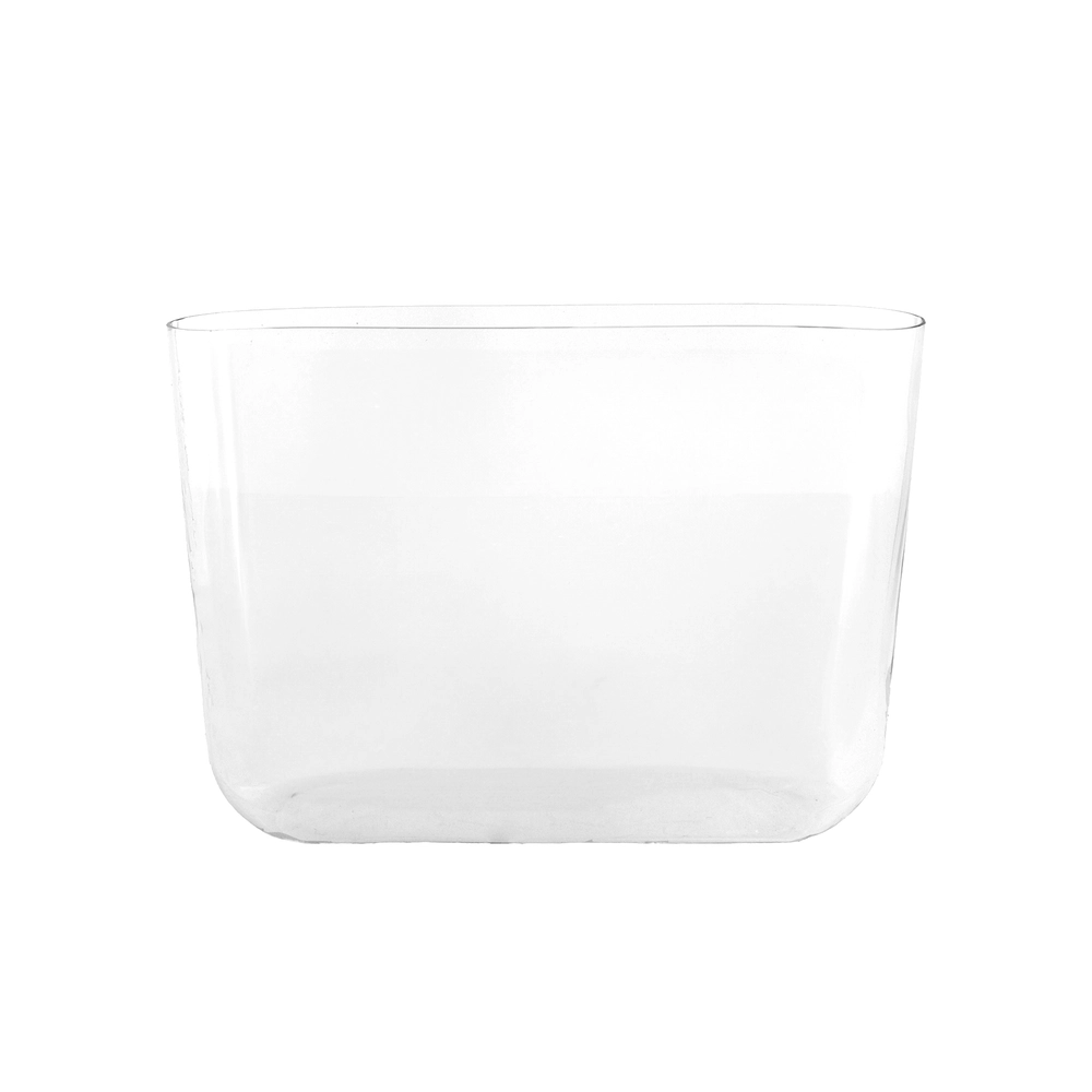 Ваза "Panton" (стекло), 40x8xH30 см Прозрачный