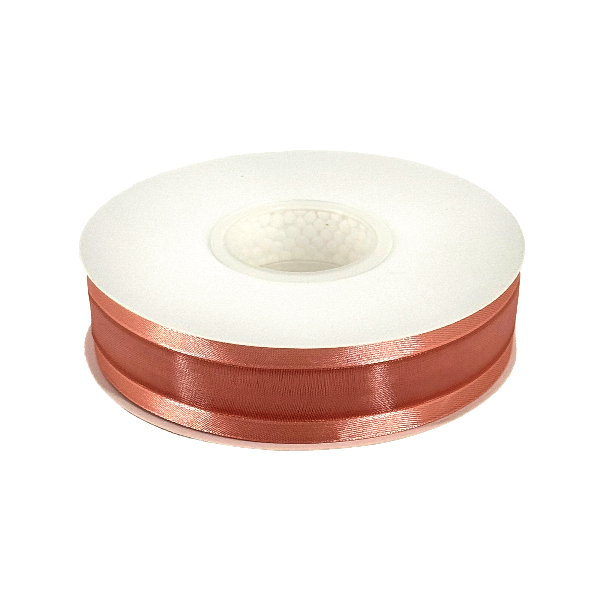 Лента органза "Шик", 25 ммx18 ярд, с окантовкой Розовый