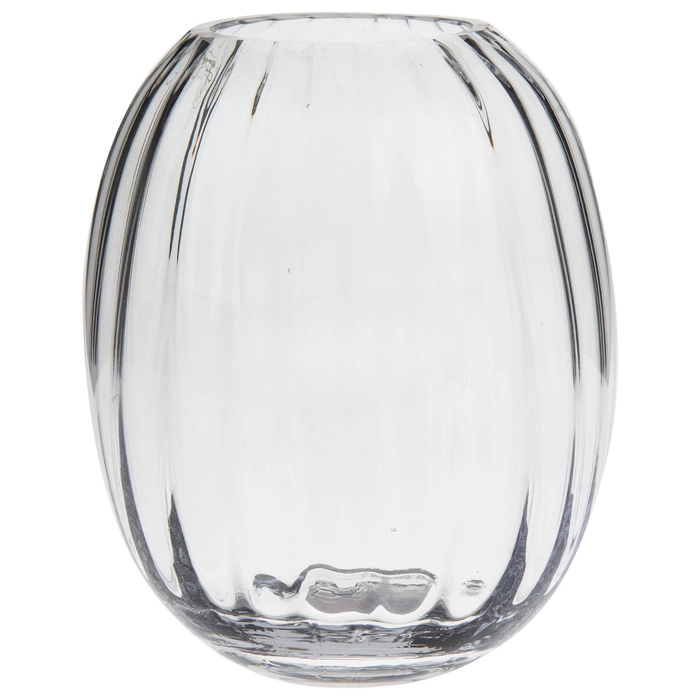 Ваза "Ellipse" (стекло), D16xH19 см Прозрачный