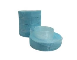 Лента органза, 25 ммx50 ярд, набор (5 шт) Мятный