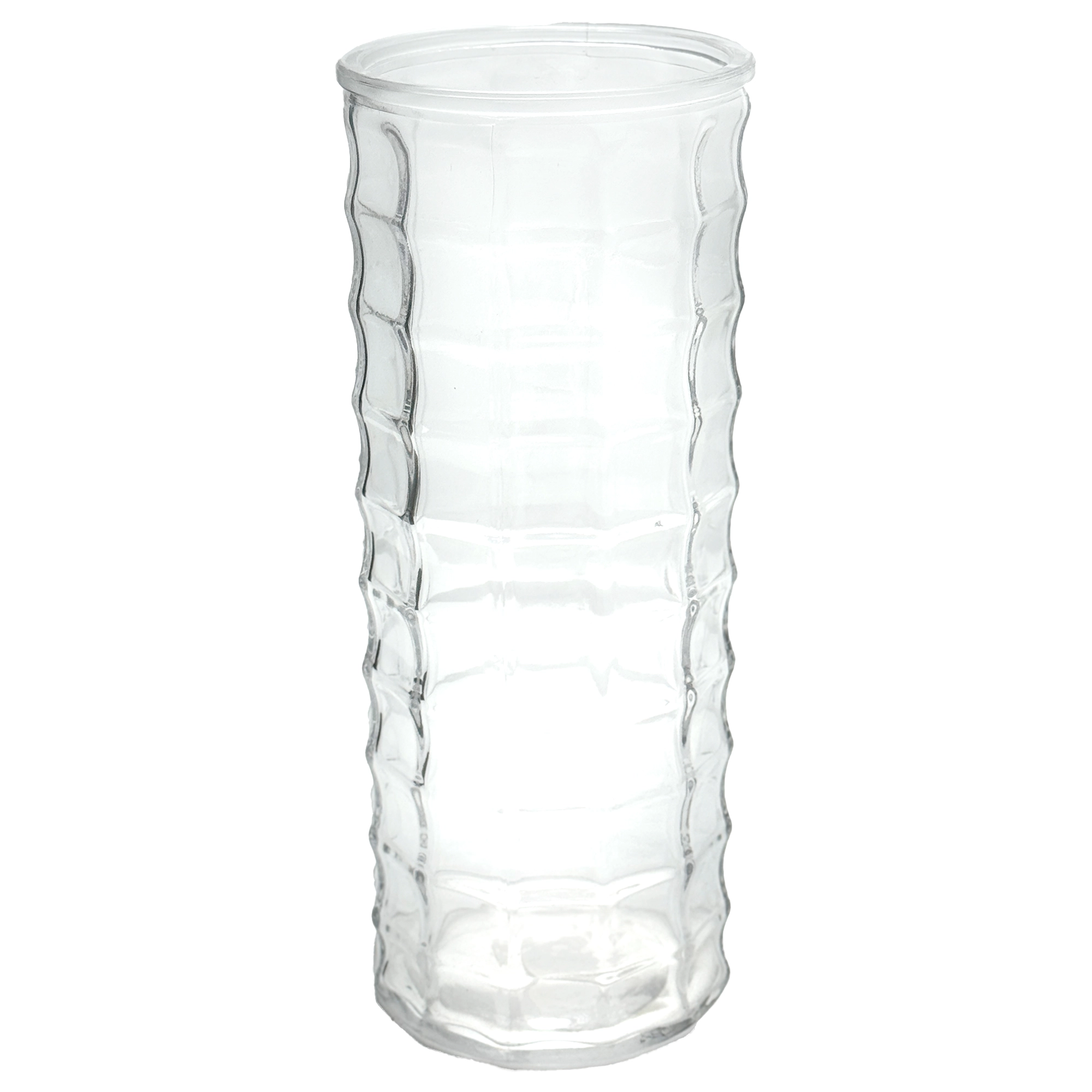 Ваза (стекло), D10xH25 см Прозрачный