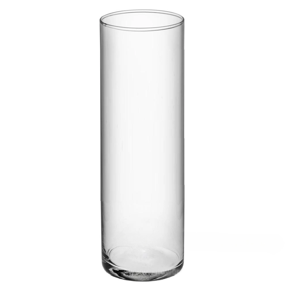 Ваза "Трубка 150" (стекло), D15xH80 см, К Прозрачный