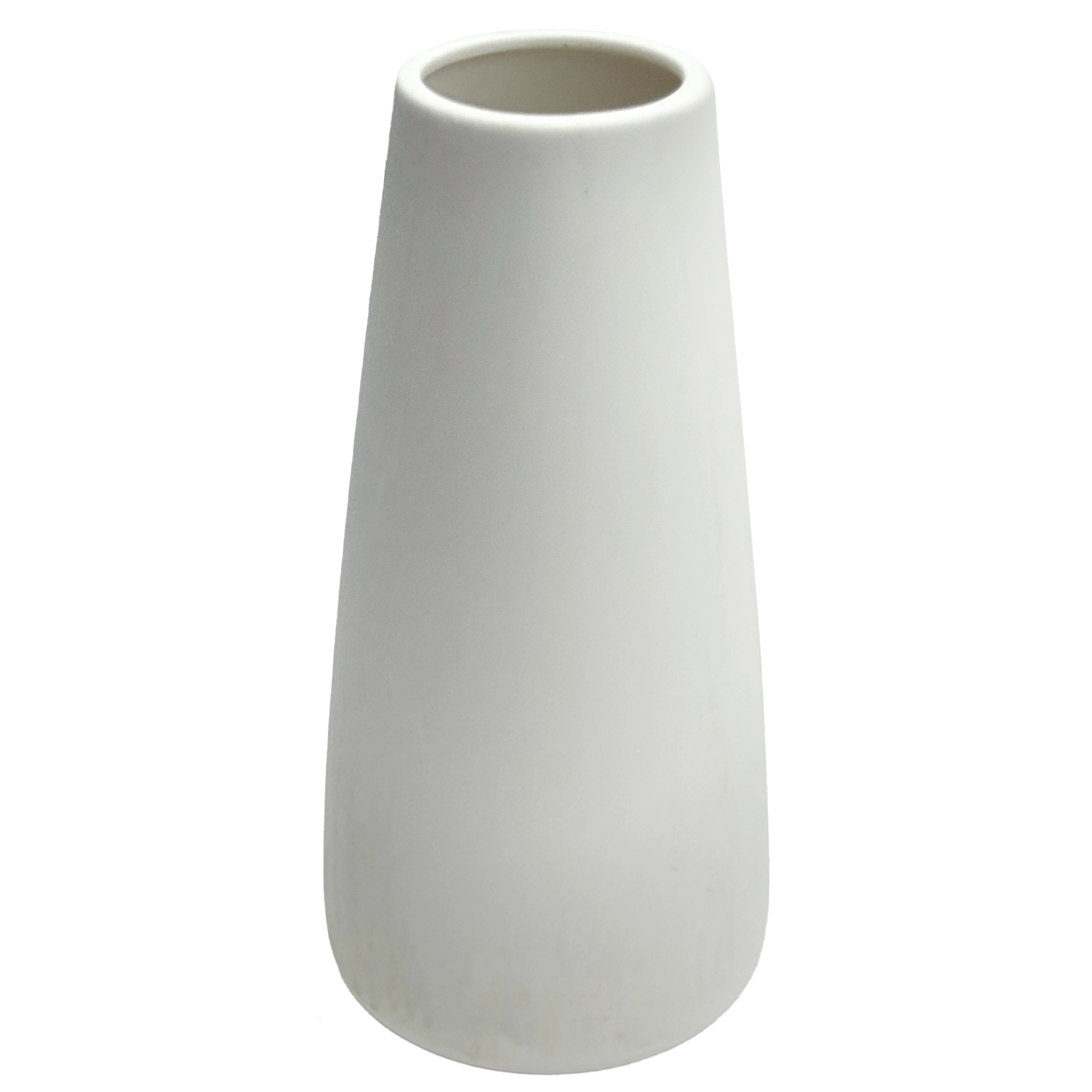 Ваза "White" (керамика), D5xH18 см Белый