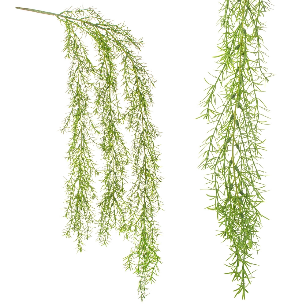 Растение искусственное ампельное "Аспарагус Шпенгера", H95 см Зеленый