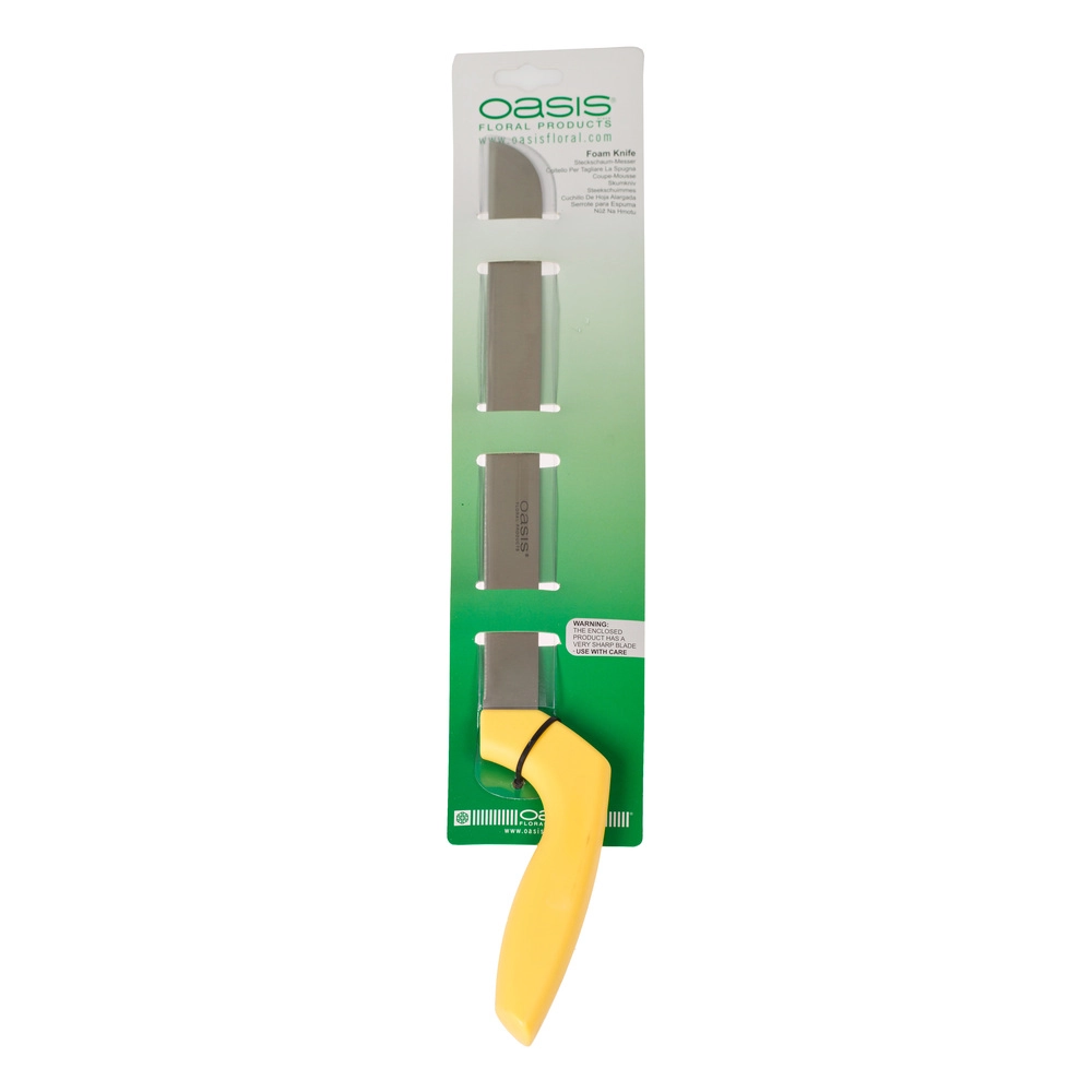 Нож для флористический пены "Floral Foam Knife", 28 см, Oasis Желтый