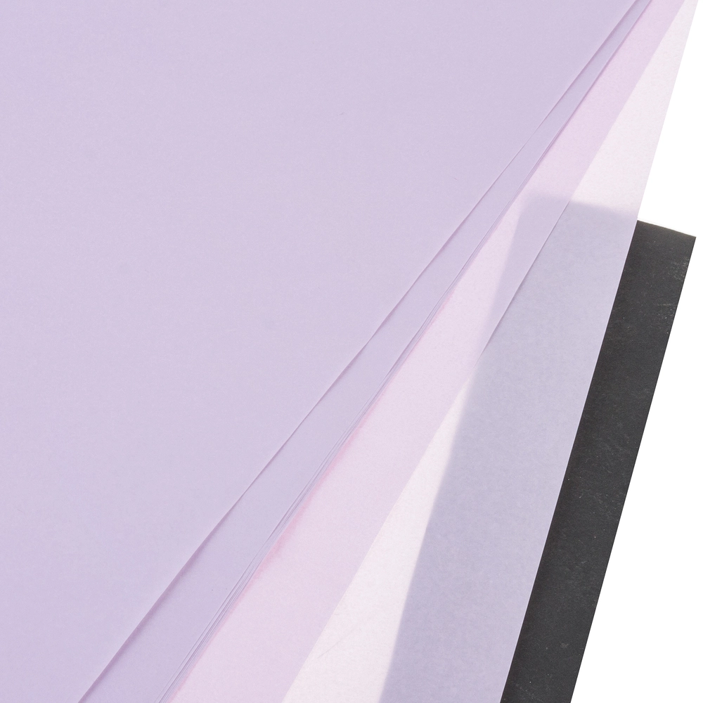 Бумага тишью, 50x70 cм, набор (10 шт) Светло-сиреневый