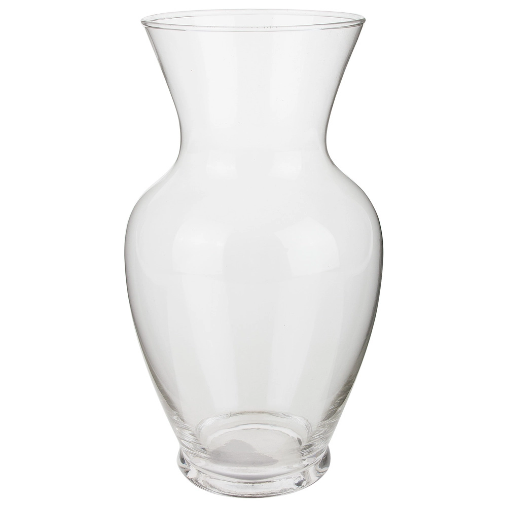 Ваза "Люция" (стекло), D11xH23 см, К Прозрачный