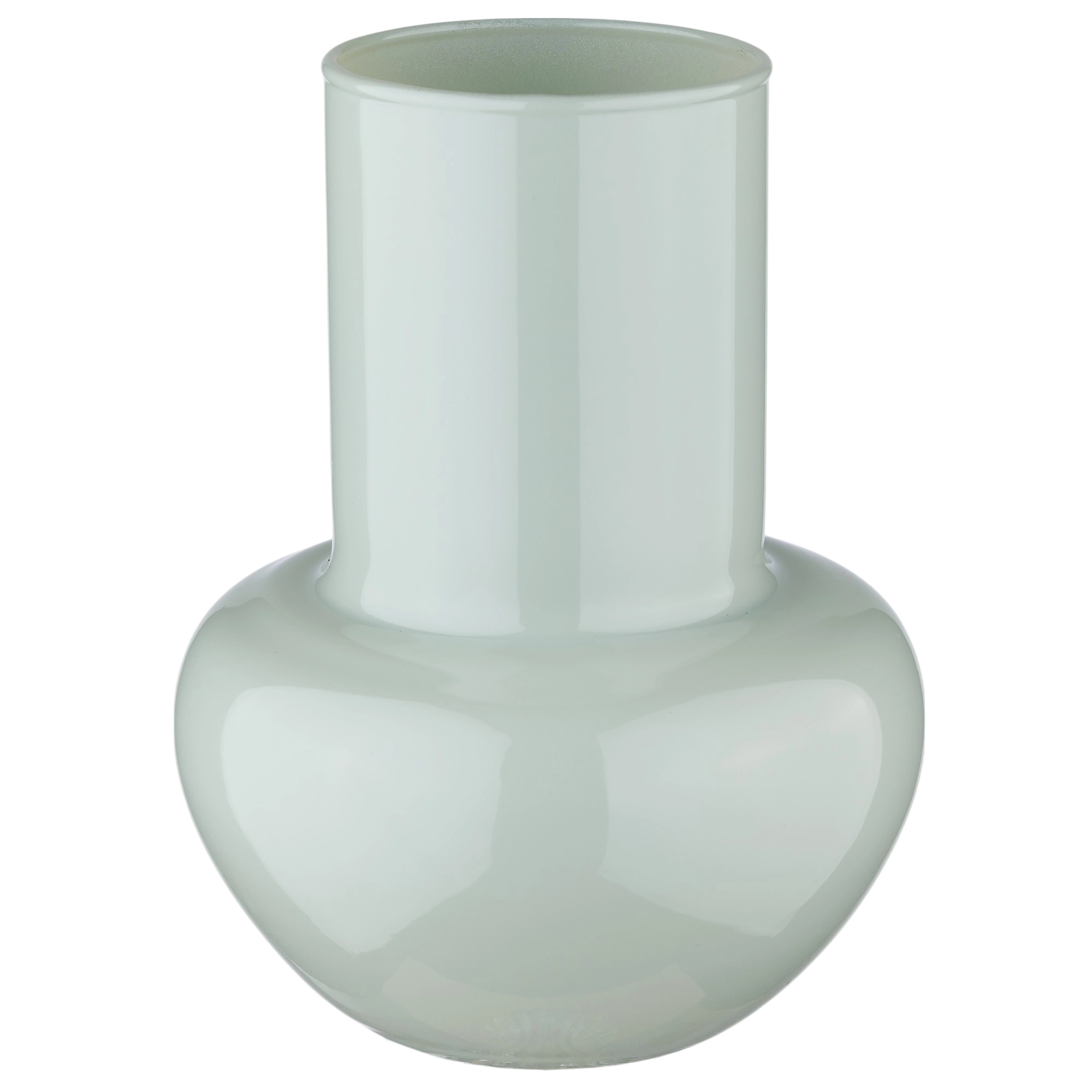 Ваза "French" (стекло), D13,5xH18 см Серый