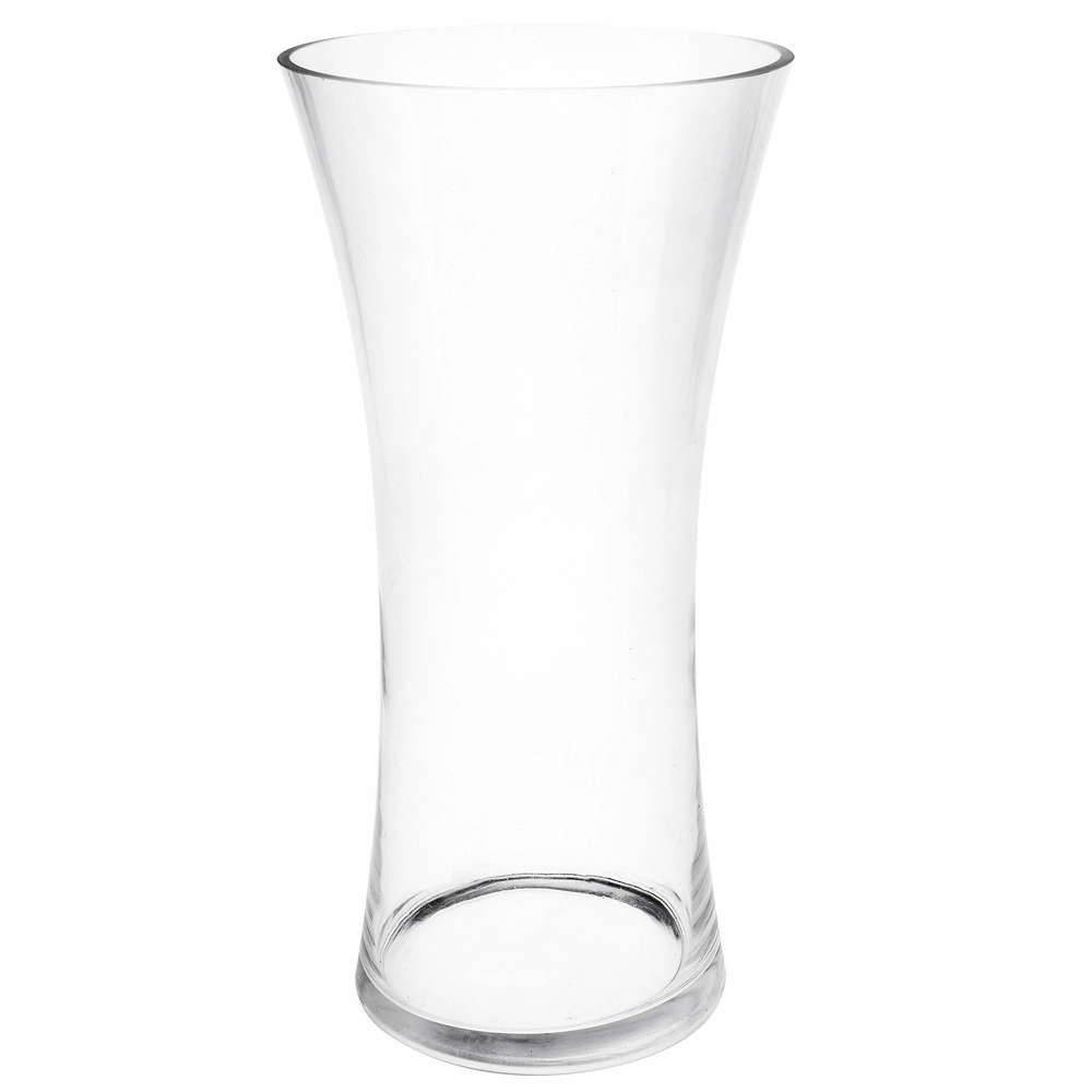 Ваза "Табаска" (стекло), D15xH30 см, К Прозрачный