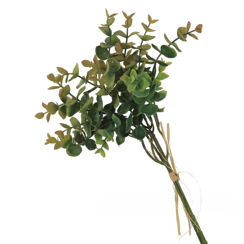 Растение искусственное (пластик), H37 см Зеленый